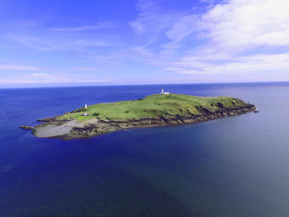  The island is so remote it has no neighbours and sea views for miles