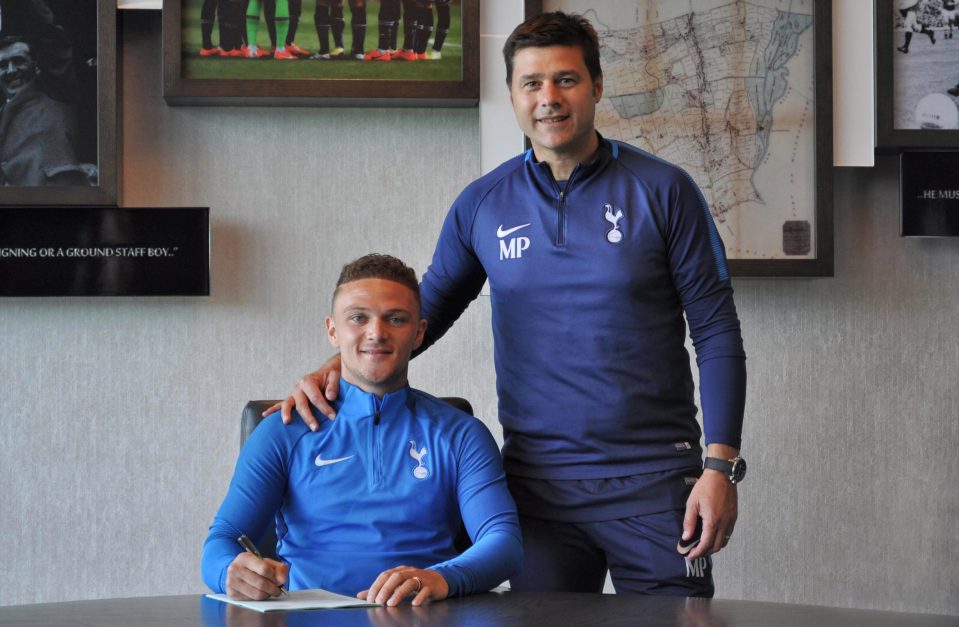 Mauricio Pochettino has convinced Kieran Trippier to sign a new deal until 2022