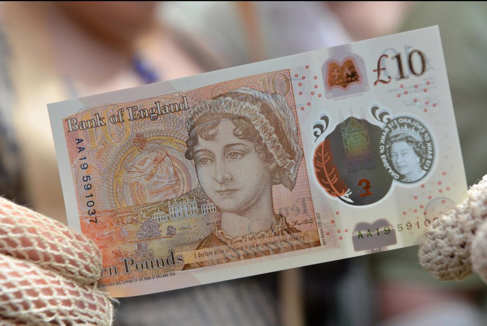  Jane Austen will be on the new tenner, 200 years after she died