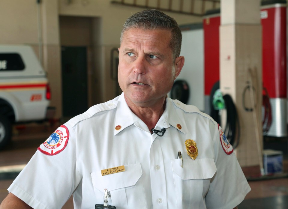 Fire Chief Pete Gomez said the Fentanyl problem has reached epidemic proportions