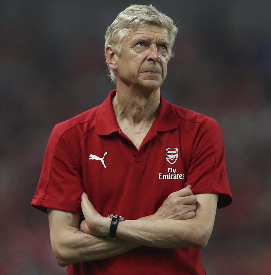  Arsene Wenger claimed his players had suffered a bout of food poisoning - but medics believe it was stomach bug