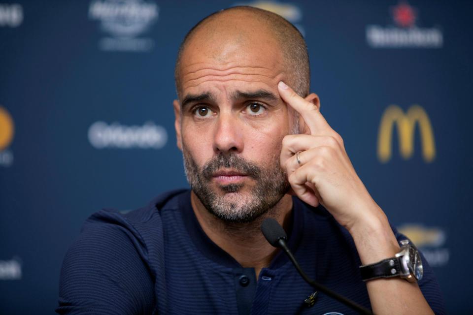  Pep Guardiola has revealed City will have a buy back option in the deal