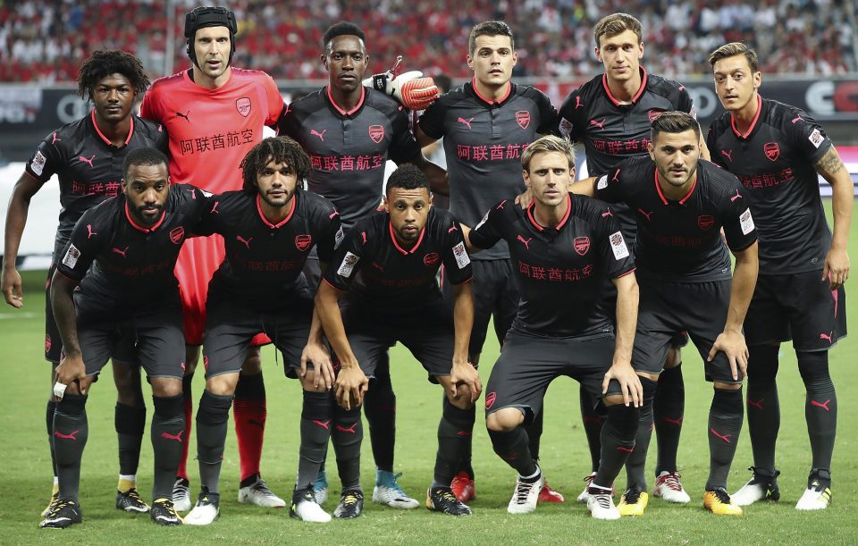  Arsenal's squad is recovering from a stomach bug that saw several players struggle against Bayern Munich