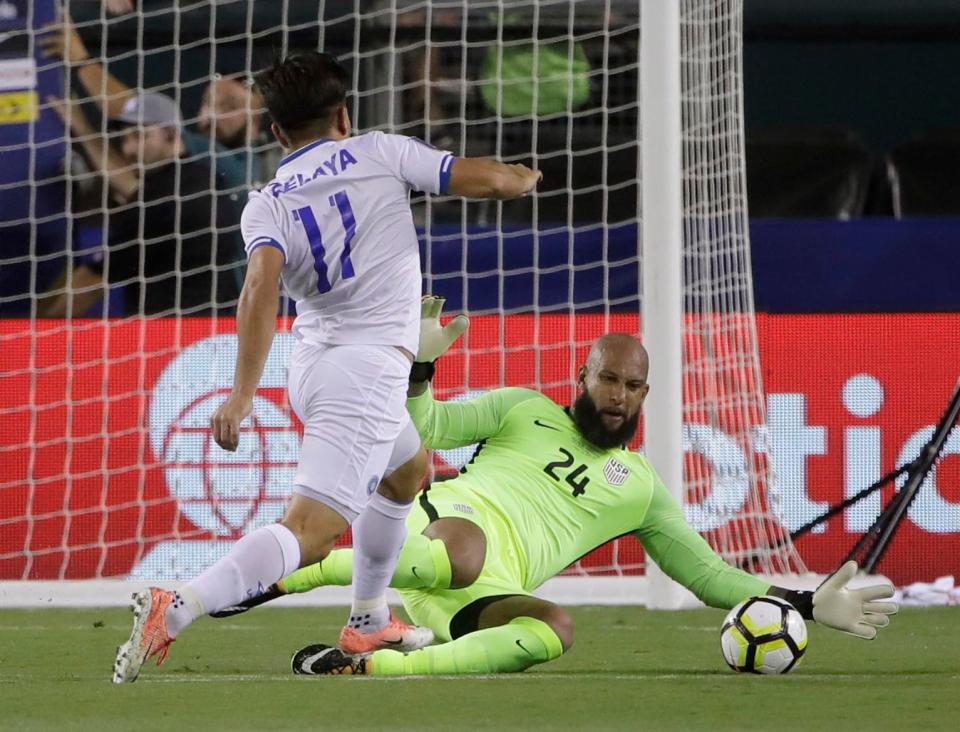  Tim Howard is another former Premier League star to be named in the squad