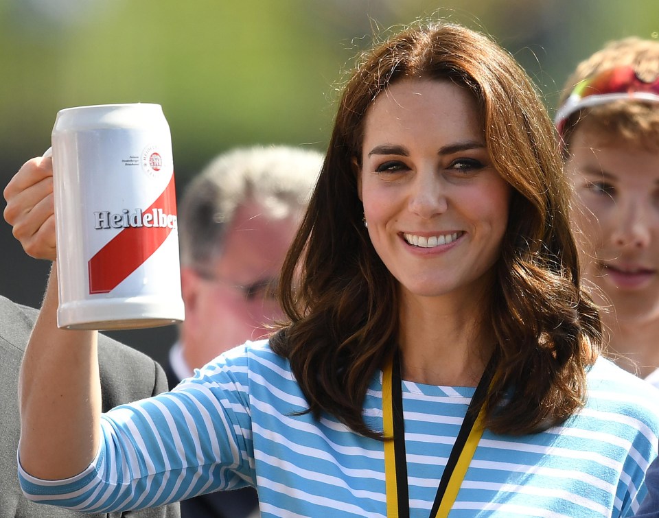 The Duchess of Cambridge raises a beer to Germany — as royal fever sweeps the country