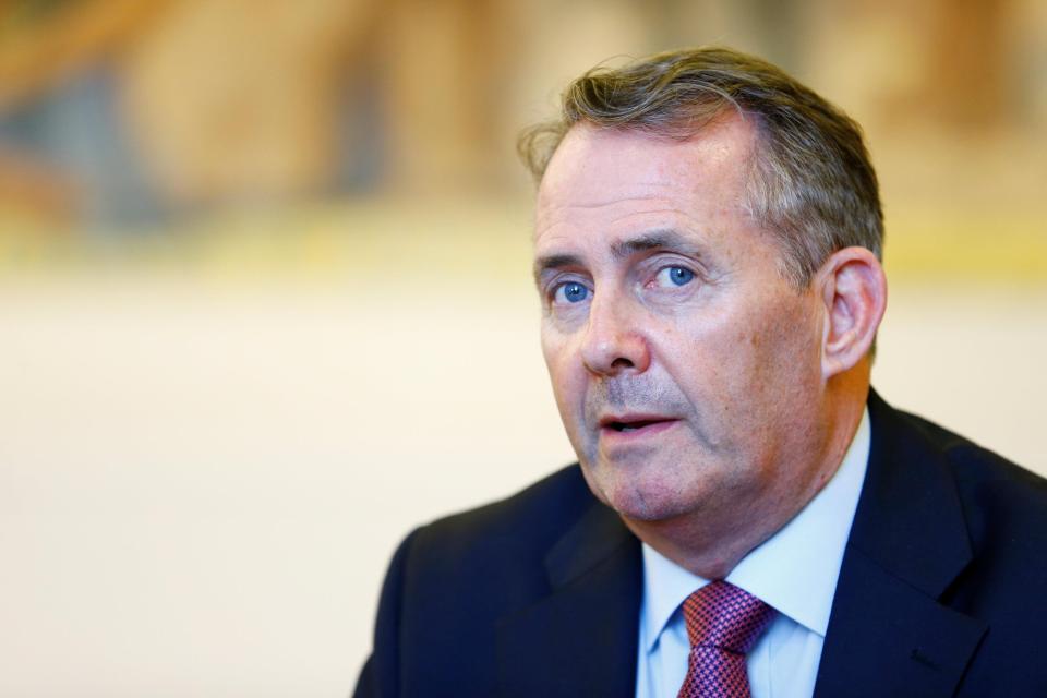  International Trade Secretary Liam Fox has deepened the rift with Philip Hammond