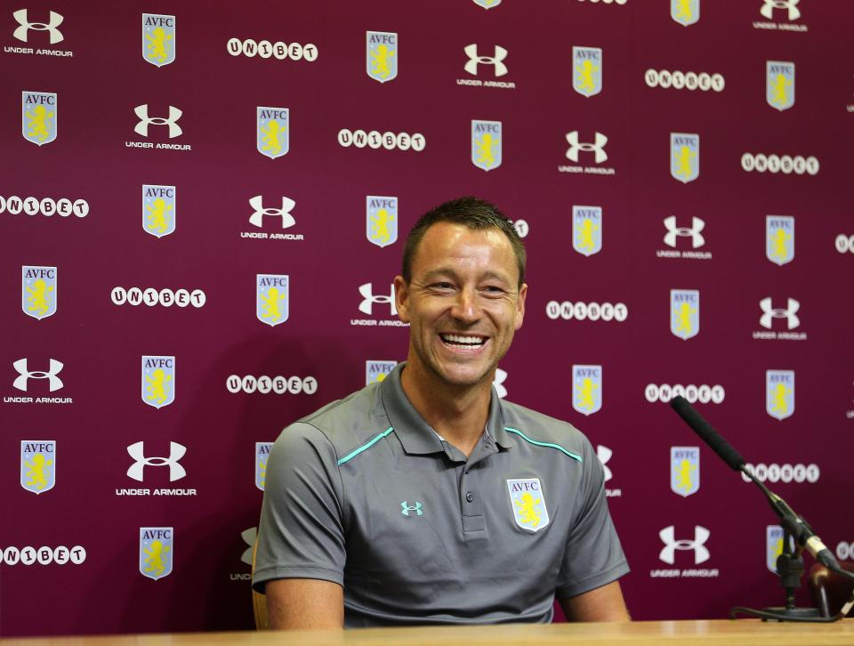  John Terry will be looking forward to taking to the pitch for the 2017-18 season