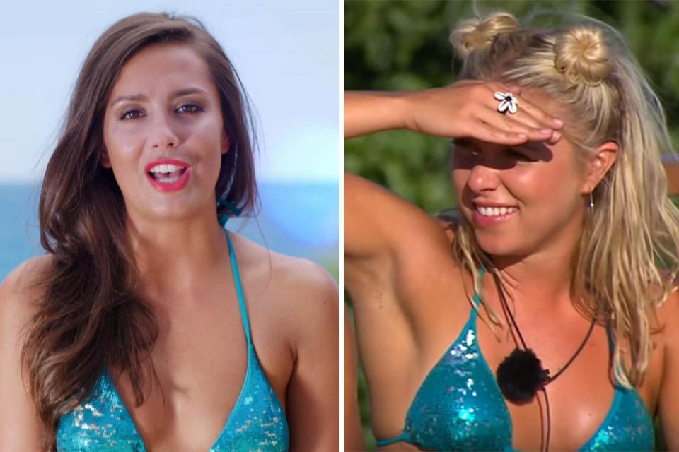  Tyla Carr and Gabby have been clocked in the same sparkly turquoise bikini top