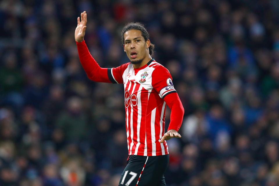  Defender Virgil van Dijk is wanted by both Liverpool and Manchester City