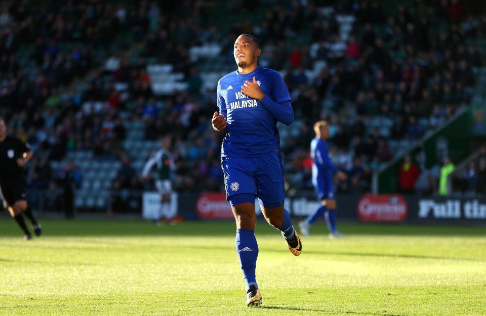  Cardiff striker Kenneth Zohore finished last season in red-hot form