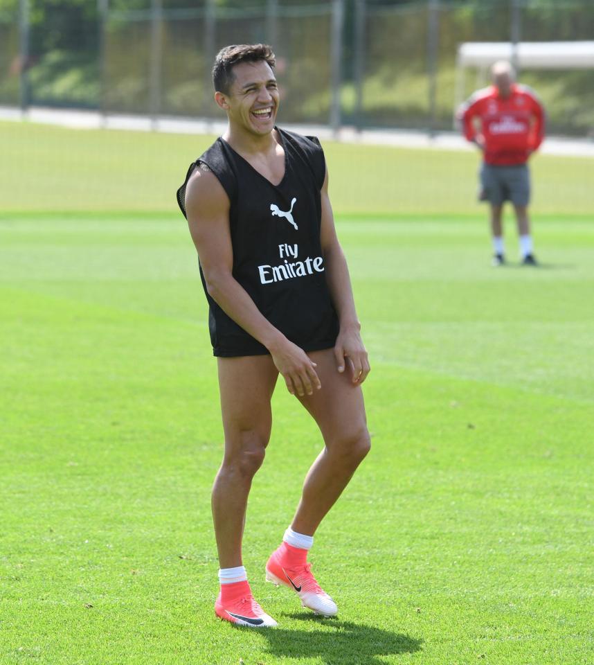  Alexis Sanchez's future at Arsenal is increasingly uncertain with contract talks ongoing