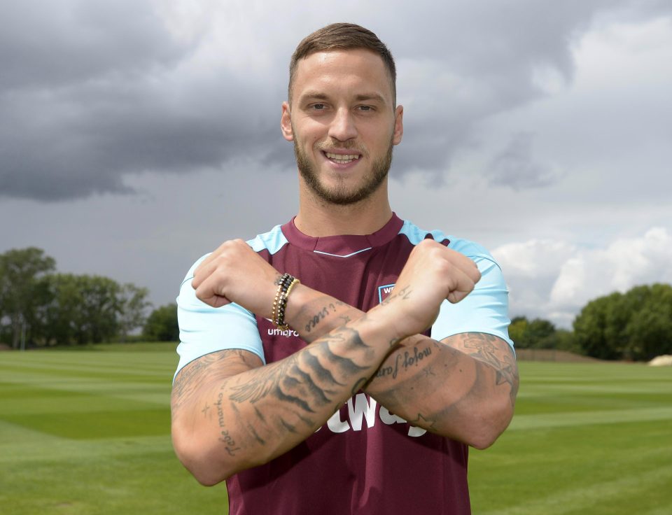  The Austrian joined West Ham last week on a five-year deal worth £130,000-a-week