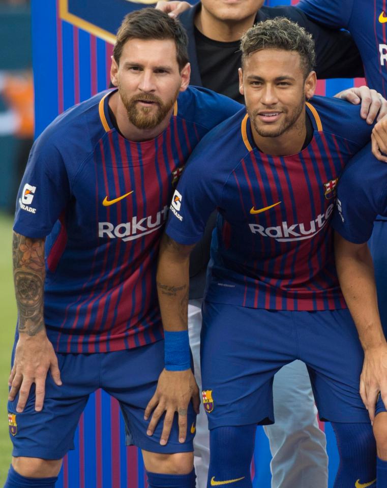  Lionel Messi posted an emotional farewell to Neymar with the Brazilian on the brink of a world record move to PSG