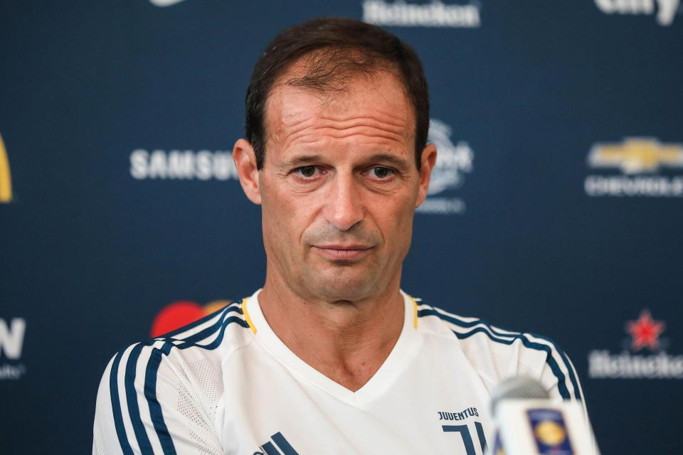  Juve boss Massimiliano Allegri insists that the Brazilian is staying