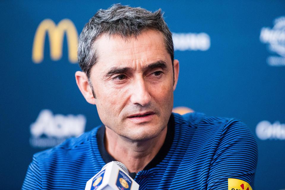  Barcelona coach Ernesto Valverde claimed Neymar would not be sold this summer