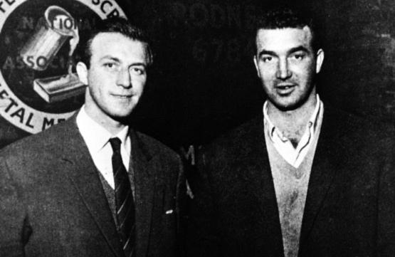 The Krays’ deadly rivals were the Richardson Brothers: Charlie, left, and Eddie