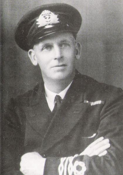 Lieutenant A.T. Cook, captain of the Medway Queen, received the Distinguished Service Cross