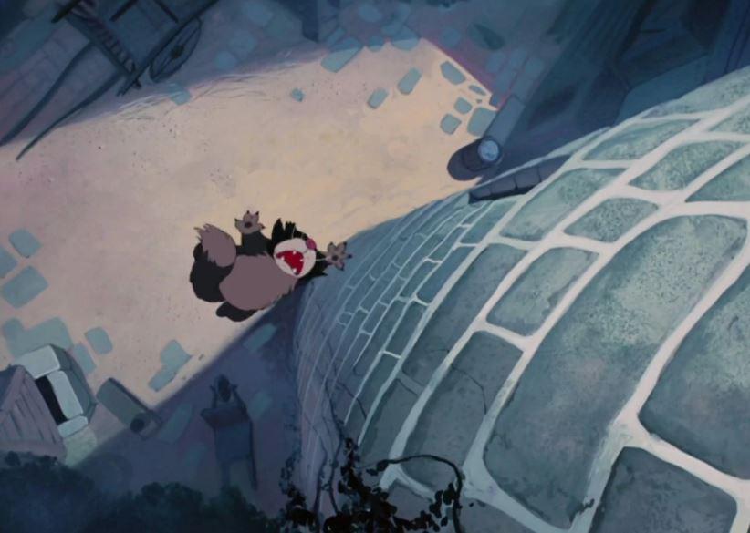  Cat Lucifer fell from the top of the tower in Sleeping Beauty