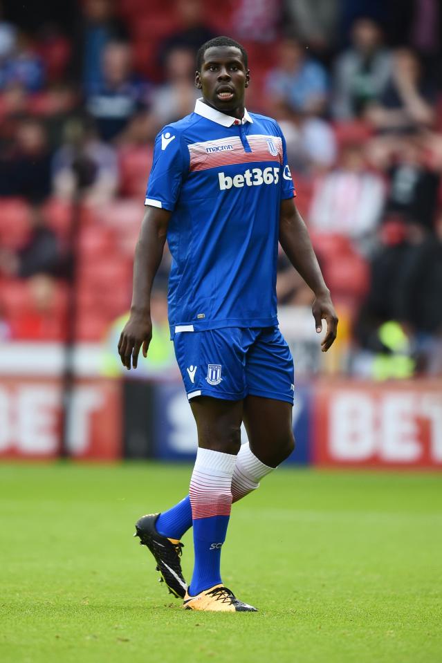 Kurt Zouma - hailed as one of the best young defenders in Europe by Stoke boss Mark Hughes - will not be able to play against Chelsea