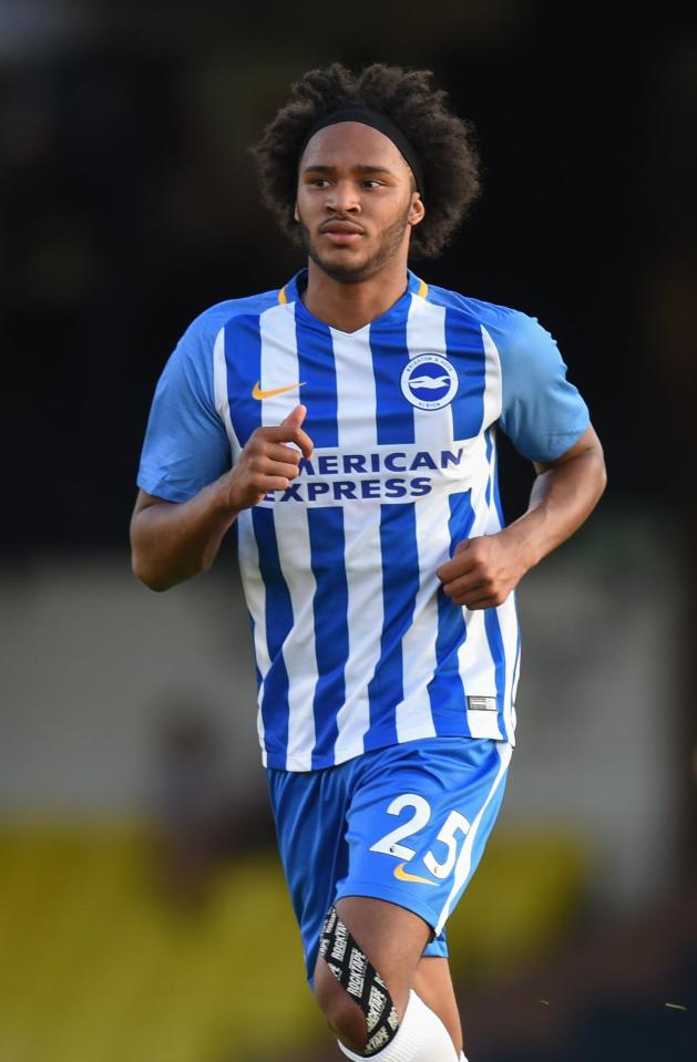 Izzy Brown will have to sit out the games when Brighton play Chelsea