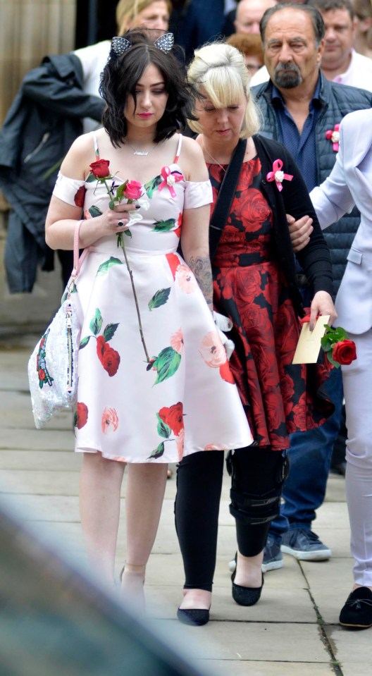 Saffie’s mum and sister were with her at the concert when she was killed