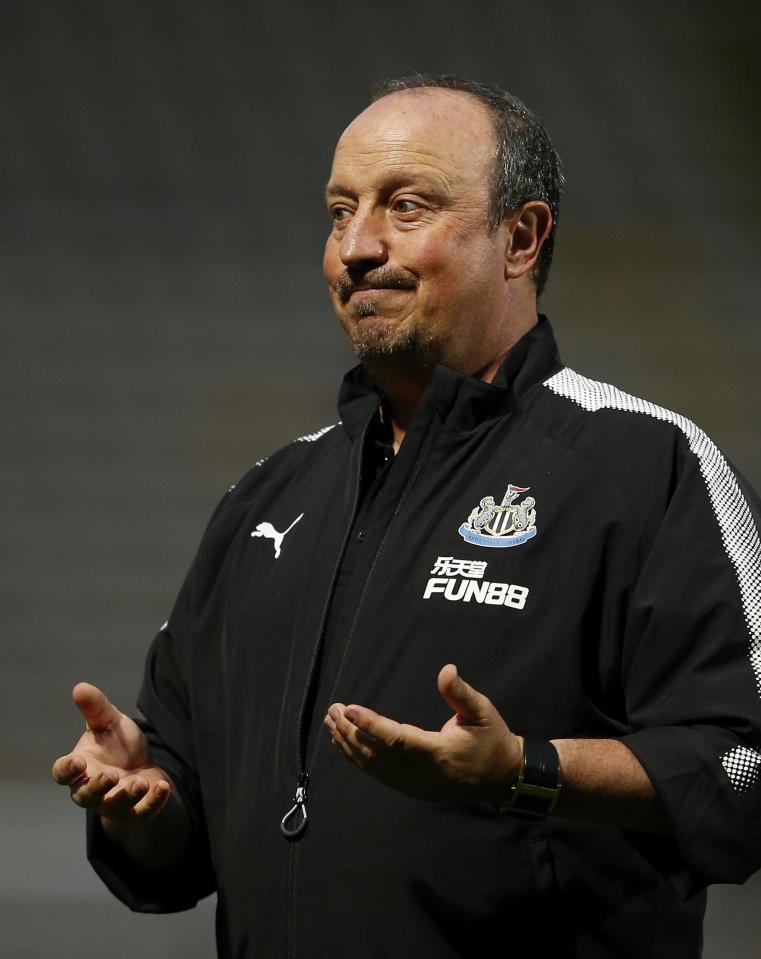  Rafa Benitez knows his hands are tied when it comes to future transfers