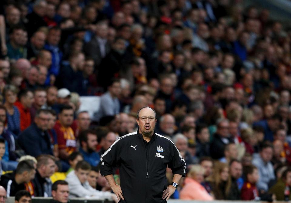  Rafa Benitez has a massive task on his hands, according to the bookies