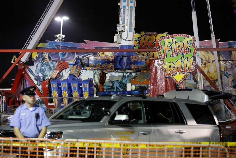  All rides at the fair have been suspended during the investigation