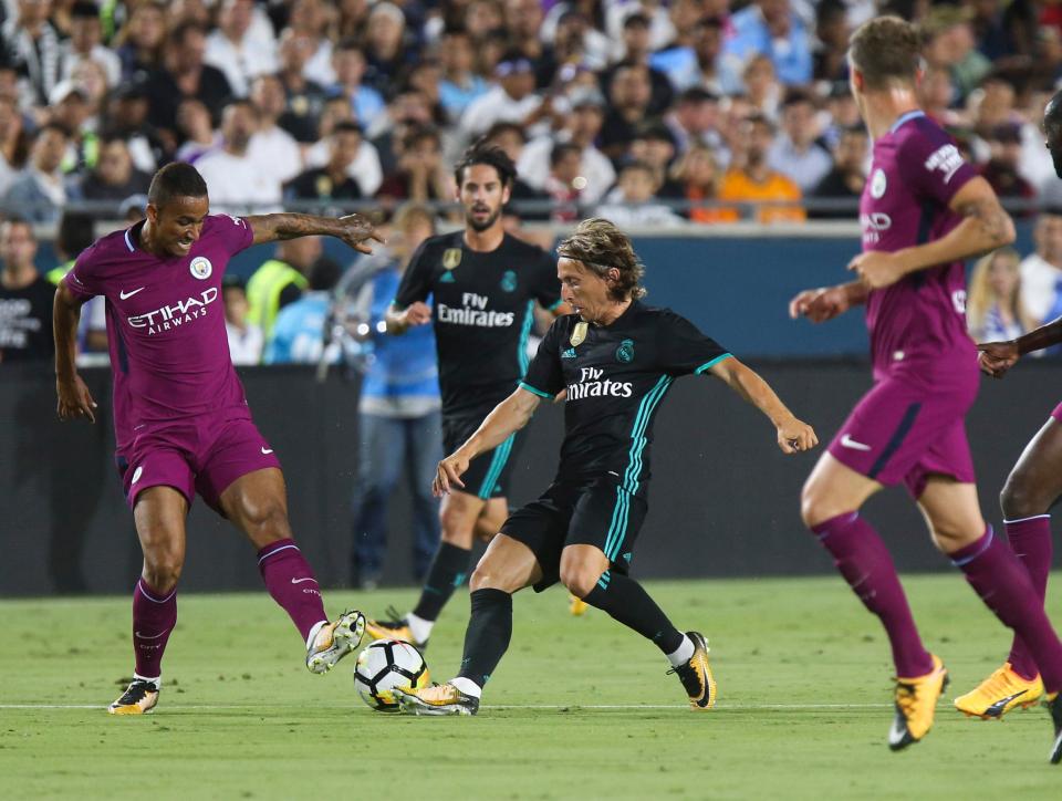  Danilo made his Manchester City debut against former club Real Madrid