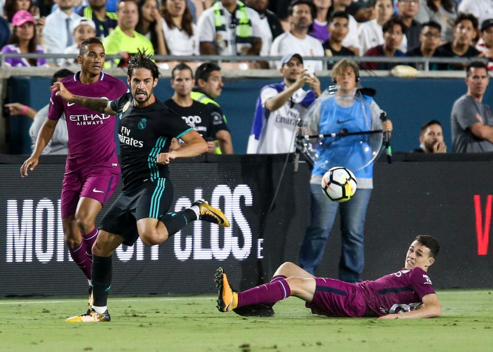  Phil Foden has not looked out of place next to his superstar teammates