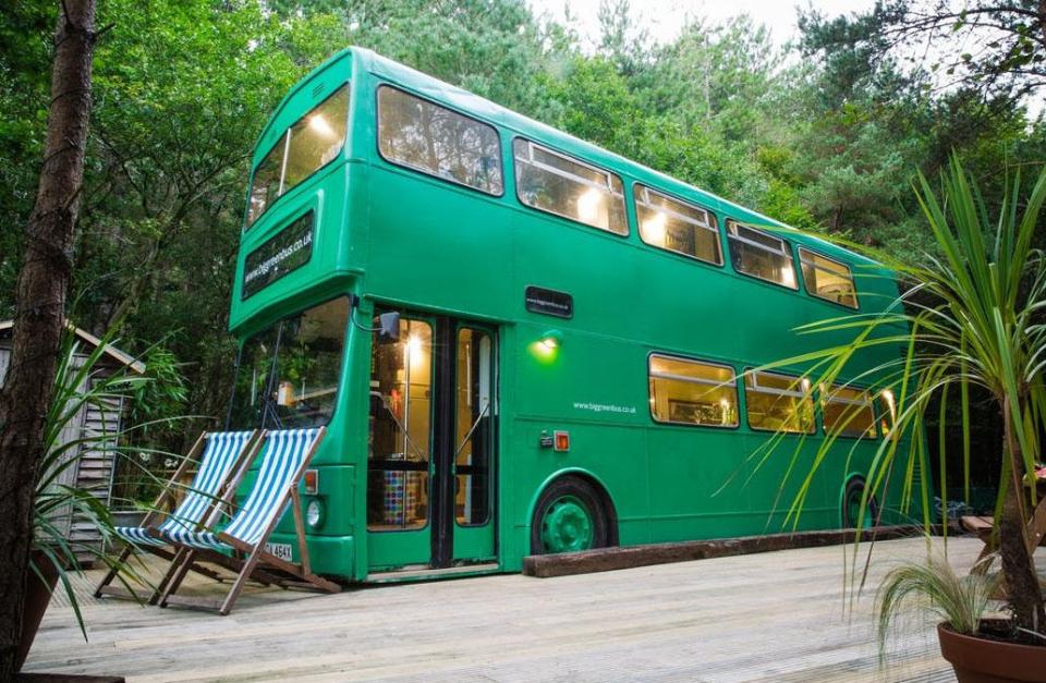  The savvy owners of this bus made it into an £160-a-night guest house