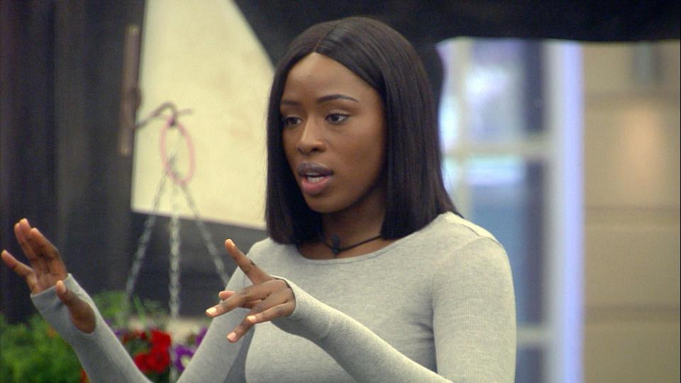  Hannah Agboola was evicted from tonight's Big Brother