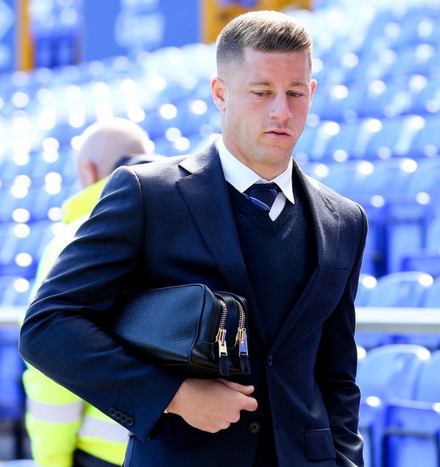  Ronald Koeman confirmed Ross Barkley would not play for Everton again