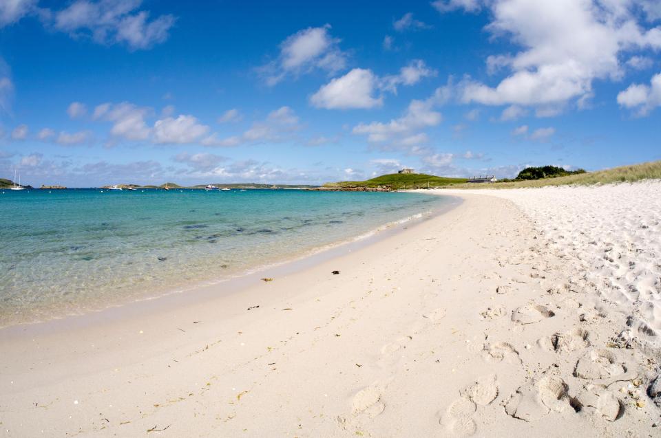 Appletree Bay is widely considered to be one of the most beautiful beaches in the Isles of Scilly 