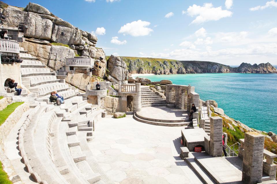 The Minack Theatre wouldn’t look out of place in Greece - but it's actually in Cornwall 