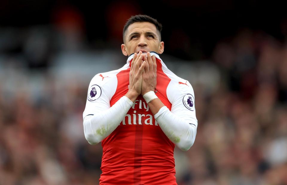  Alexis Sanchez will reportedly hand in a transfer request at Arsenal this summer