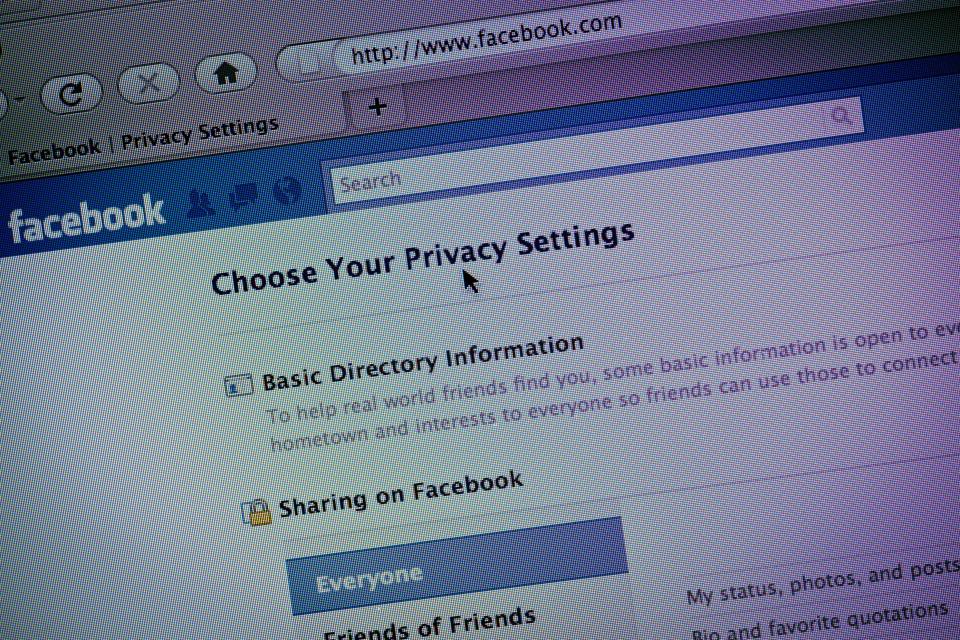  Update your security settings on Facebook to make sure only your friends can see what you post