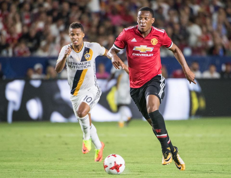  Anthony Martial blossomed towards the end of last season and the form of the Frenchman might be another factor against Gareth Bale now joining United