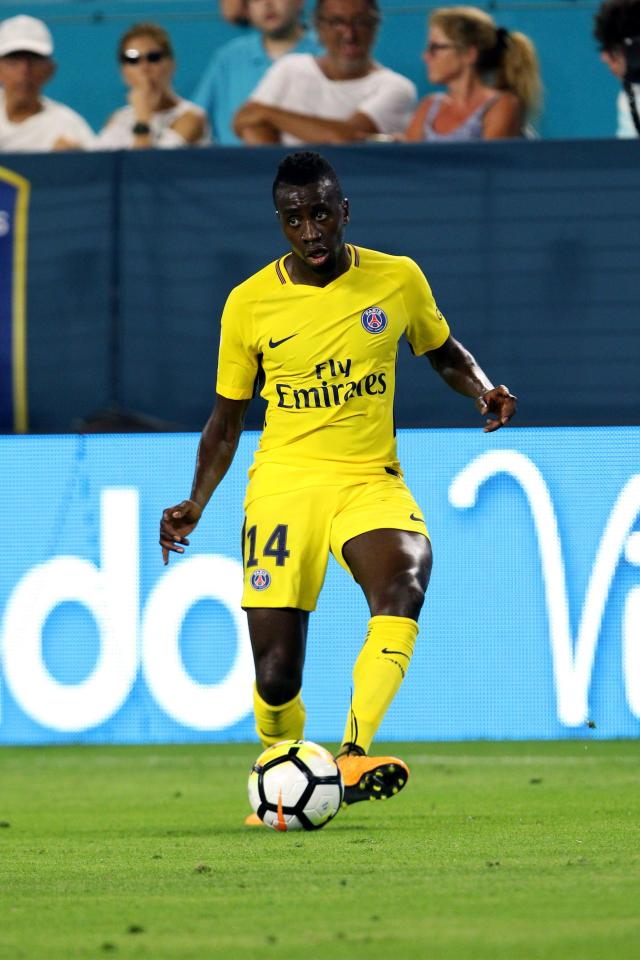  Blaise Matuidi is expected to leave PSG this summer, with Juventus interested