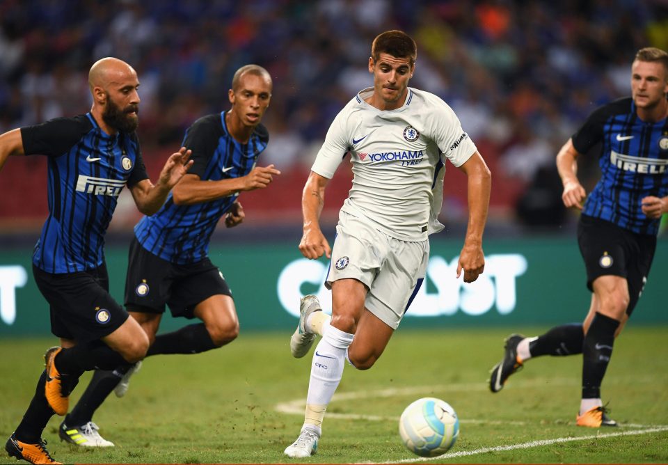  Chelsea fans will hope to see Alvaro Morata played through the centre