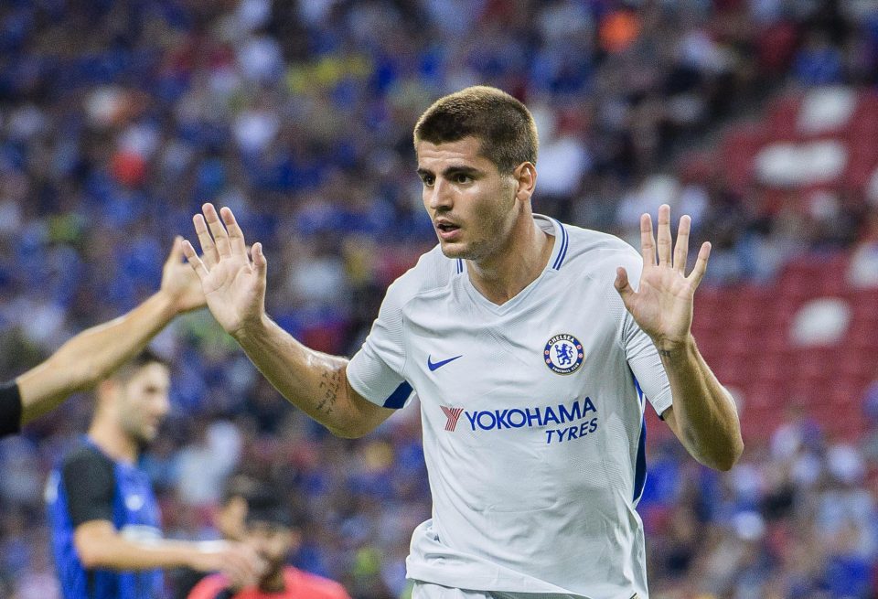  Alvaro Morata has been told he must improve by Antonio Conte