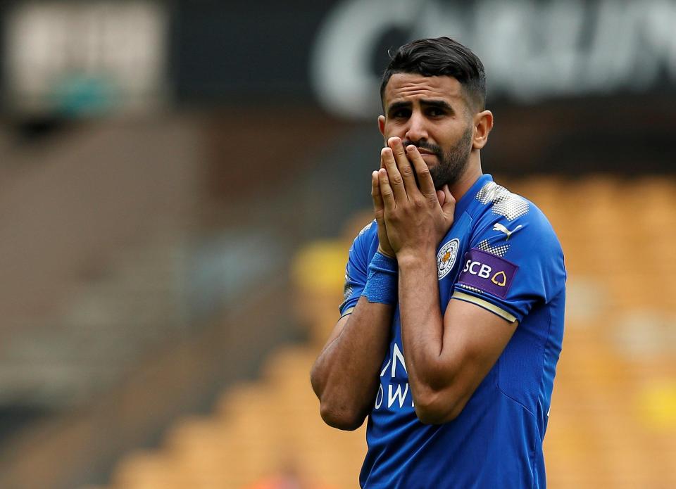  Riyad Mahrez is reportedly set to undergo a medical ahead of his move to Roma