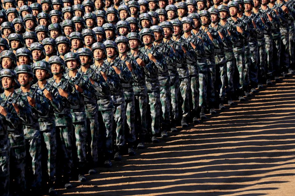  Xi has reduced the army's size by 300,000 but invested vast sums into its nuclear arsenal, navy and air force