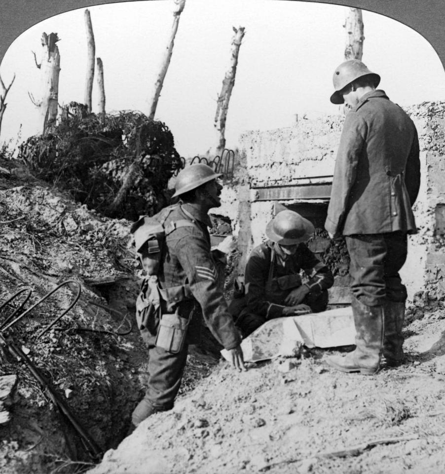  A captured German blockhouse. The small gains made in the Battle of Ypres were lost by Spring 1917