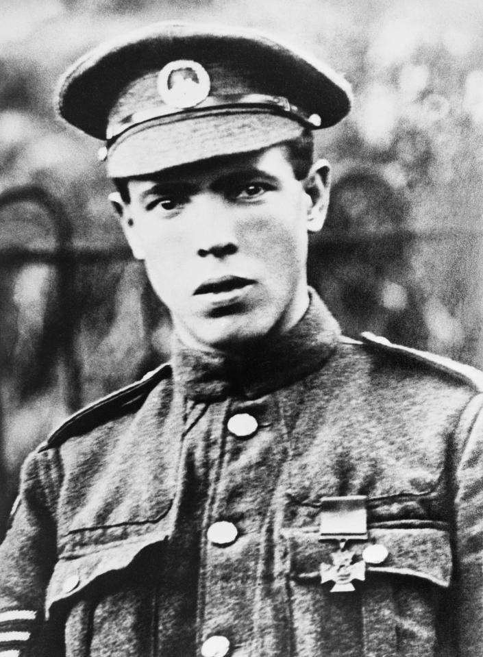  Victoria Cross recipient Ivor Rees, Sergeant, 11th Battalion, South Wales Borderers, pictured on the day that Passchendaele commenced