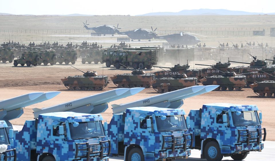  China unveiled its latest missile systems during the parade