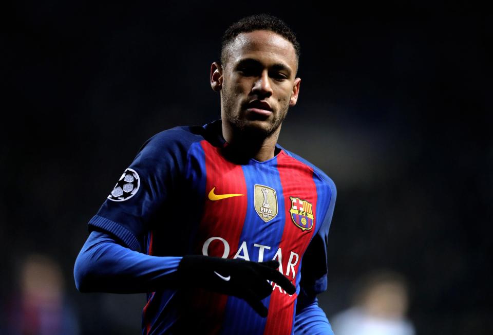  Neymar left Barcelona earlier this summer in a less-than amicable split