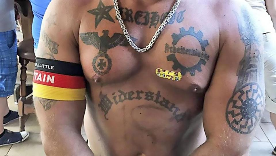  The new mayor has said he has had enough of neo-Nazi tourists displaying their offensive tattoos