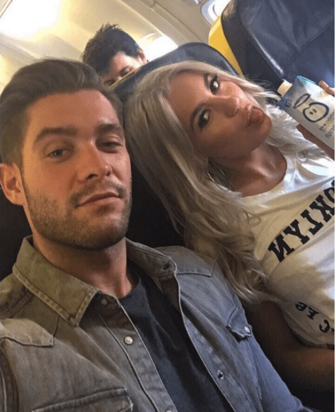  Jonny was mocked by fans for going on a budget flight with Chyna Ellis