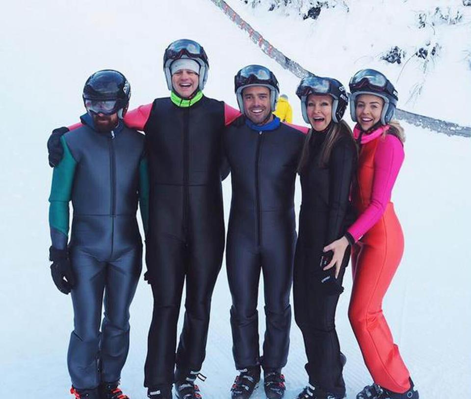  Lydia was scared of hurting herself on Channel 4's The Jump last year